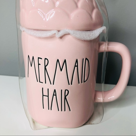 RAE DUNN Mermaid Hair Mug - Picture 3 of 5